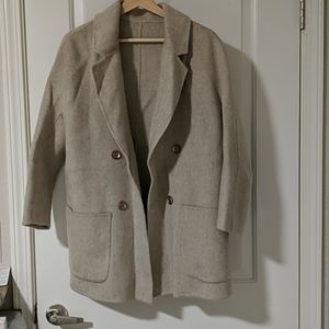 100% wool coat